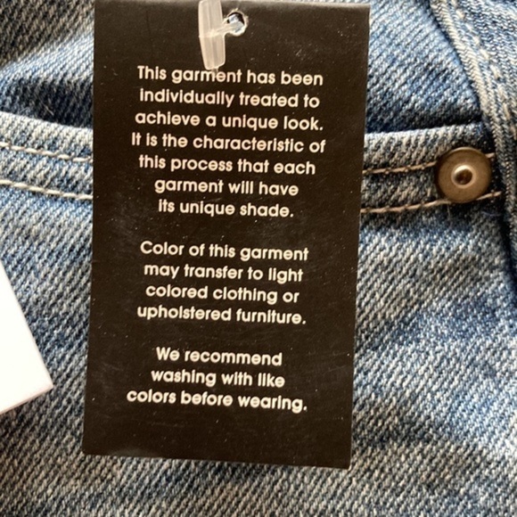 Celebrity Pink Denim Festival Skirt Size 7 Medium Wash Heavy‎ Fringe NWT - Picture 5 of 8